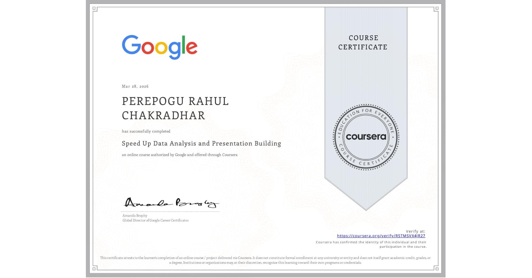 Speed up Data Analysis and Presentation Building